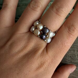 Pearl Flexible Cluster Ring
